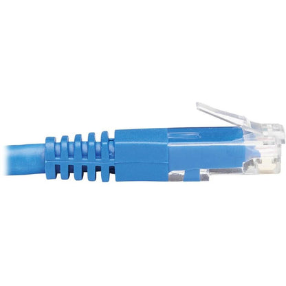 Tripp Lite N204-015-Bl-Up Up-Angle Cat6 Gigabit Molded Utp Ethernet Cable (Rj45 Right-Angle Up M To Rj45 M), Blue, 15 Ft. (4.57 M)