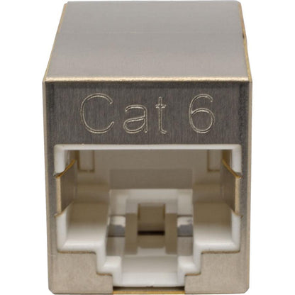 Tripp Lite N234-001-Sh Cat6 Straight-Through Modular Shielded Compact In-Line Coupler (Rj45 F/F), Taa