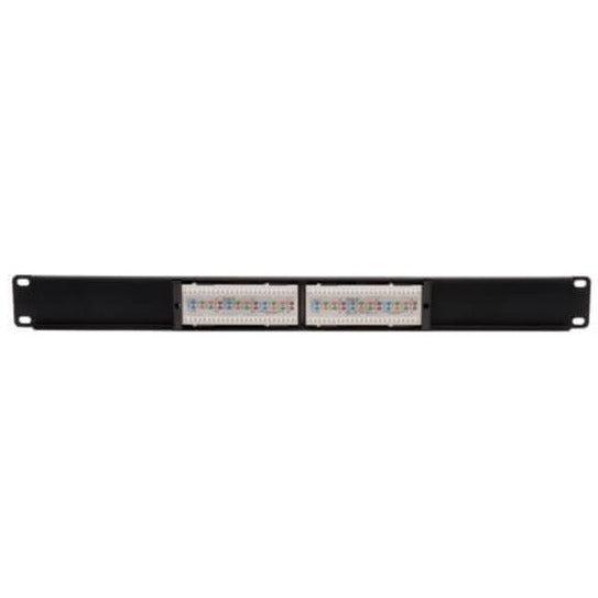 Tripp Lite N252-012 12-Port 1U Rack-Mount Cat6/Cat5 110 Patch Panel 568B, Rj45 Ethernet, Taa