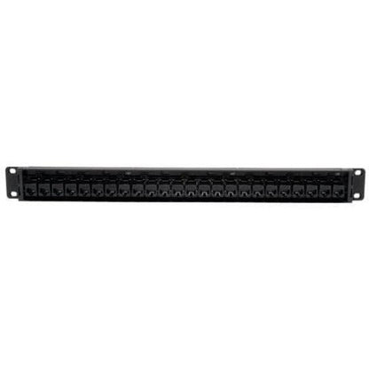 Tripp Lite N254-024 24-Port 1U Rack-Mount Cat6/Cat5 Feedthrough Patch Panel, Rj45 Ethernet, Taa