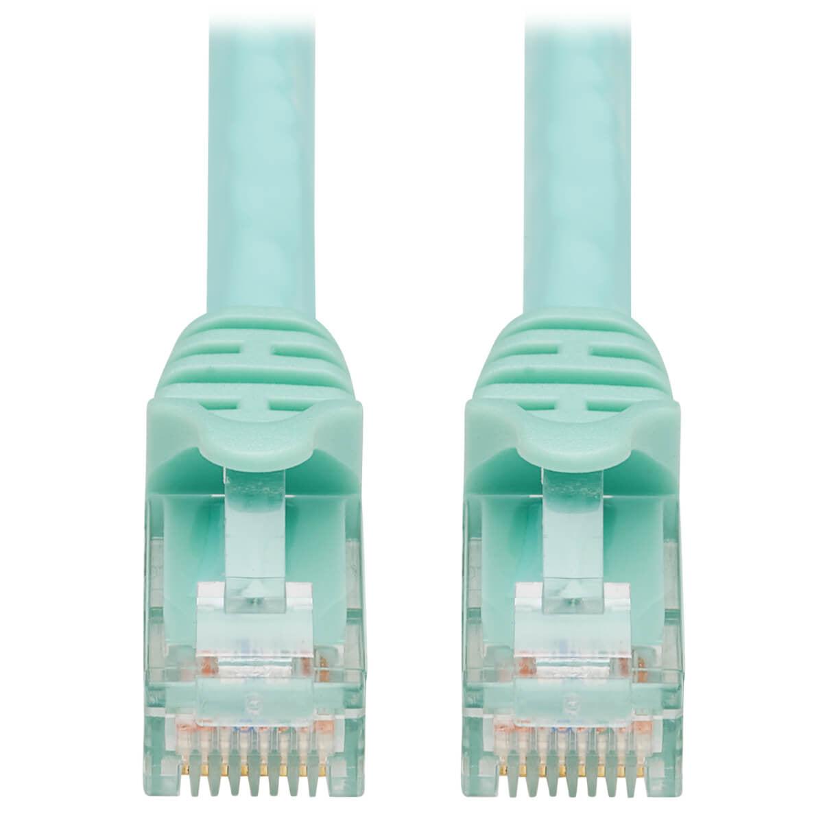 Tripp Lite N261-003-Aq Cat6A 10G Certified Snagless Utp Ethernet Cable (Rj45 M/M), Aqua, 3 Ft. (0.91 M)