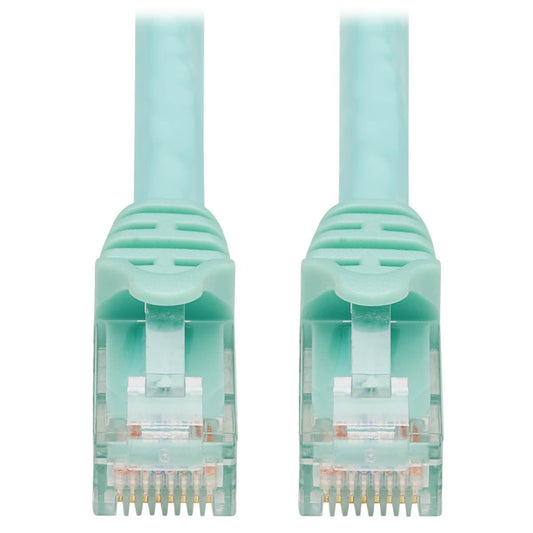 Tripp Lite N261-005-Aq Cat6A 10G Certified Snagless Utp Ethernet Cable (Rj45 M/M), Aqua, 5 Ft. (1.52 M)