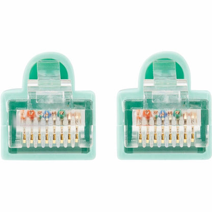 Tripp Lite N261-005-Aq Cat6A 10G Certified Snagless Utp Ethernet Cable (Rj45 M/M), Aqua, 5 Ft. (1.52 M)