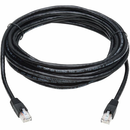 Tripp Lite N261-020-Bk Cat6A 10G Certified Snagless Utp Ethernet Cable (Rj45 M/M), Black, 20 Ft. (6.09 M)