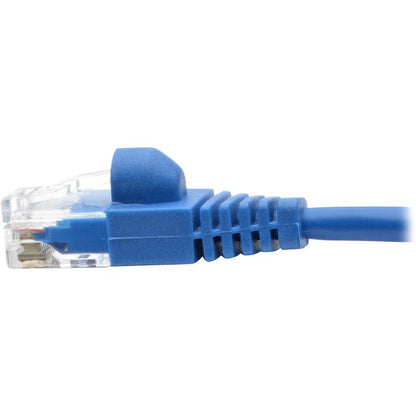 Tripp Lite N261-S01-Bl Cat6A 10G Snagless Molded Slim Utp Ethernet Cable (Rj45 M/M), Blue, 1 Ft. (0.31 M)