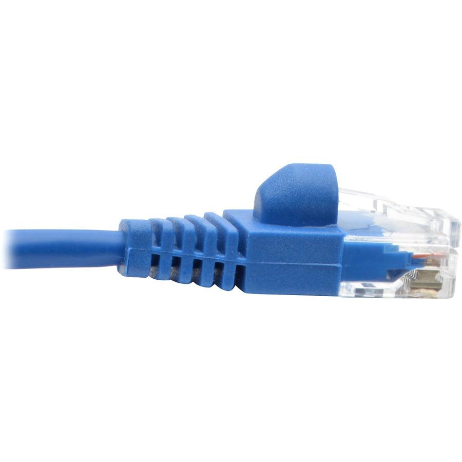 Tripp Lite N261-S01-Bl Cat6A 10G Snagless Molded Slim Utp Ethernet Cable (Rj45 M/M), Blue, 1 Ft. (0.31 M)