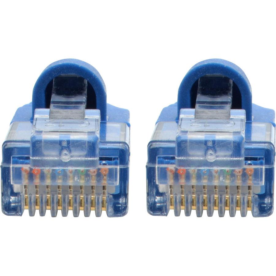 Tripp Lite N261-S01-Bl Cat6A 10G Snagless Molded Slim Utp Ethernet Cable (Rj45 M/M), Blue, 1 Ft. (0.31 M)