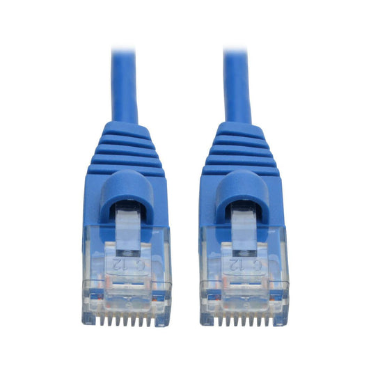 Tripp Lite N261-S03-Bl Cat6A 10G Snagless Molded Slim Utp Ethernet Cable (Rj45 M/M), Blue, 3 Ft. (0.91 M)