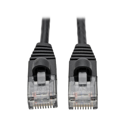 Tripp Lite N261-S05-Bk Cat6A 10G Snagless Molded Slim Utp Ethernet Cable (Rj45 M/M), Black, 5 Ft. (1.52 M)