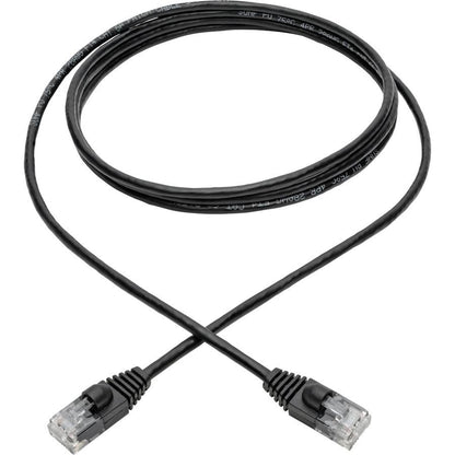 Tripp Lite N261-S06-Bk Cat6A 10G Snagless Molded Slim Utp Ethernet Cable (Rj45 M/M), Black, 6 Ft. (1.83 M)