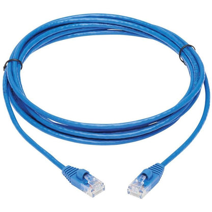 Tripp Lite N261-S10-Bl Cat6A 10G Snagless Molded Slim Utp Ethernet Cable (Rj45 M/M), Blue, 10 Ft. (3.05 M)