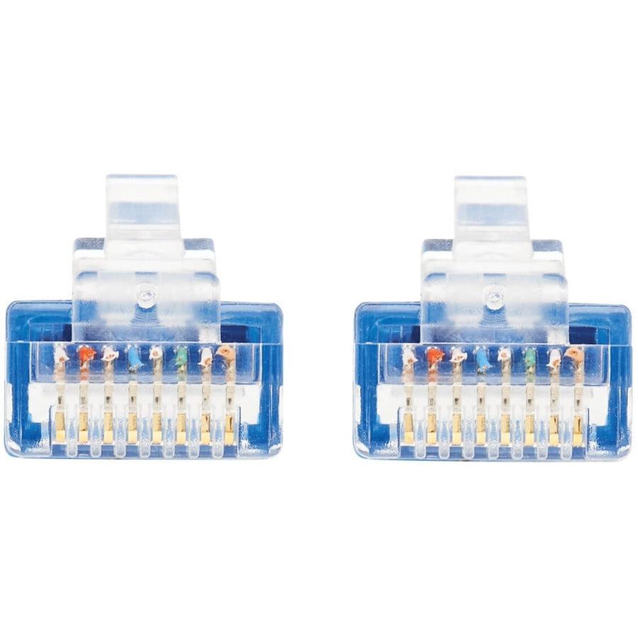 Tripp Lite N261-Ur01-Bl Cat6A 10G Certified Molded Ultra-Slim Utp Ethernet Cable (Rj45 M/M), Blue, 1 Ft. (0.31 M)