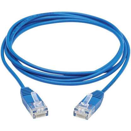 Tripp Lite N261-Ur05-Bl Cat6A 10G Certified Molded Ultra-Slim Utp Ethernet Cable (Rj45 M/M), Blue, 5 Ft. (1.52 M)