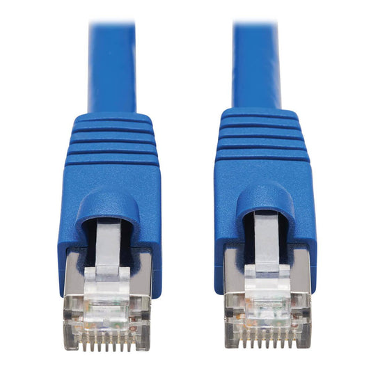 Tripp Lite N261P-003-Bl Cat6A 10G-Certified Snagless F/Utp Ethernet Cable (Rj45 M/M), Poe, Cmr-Lp, Blue, 3 Ft. (0.91 M)