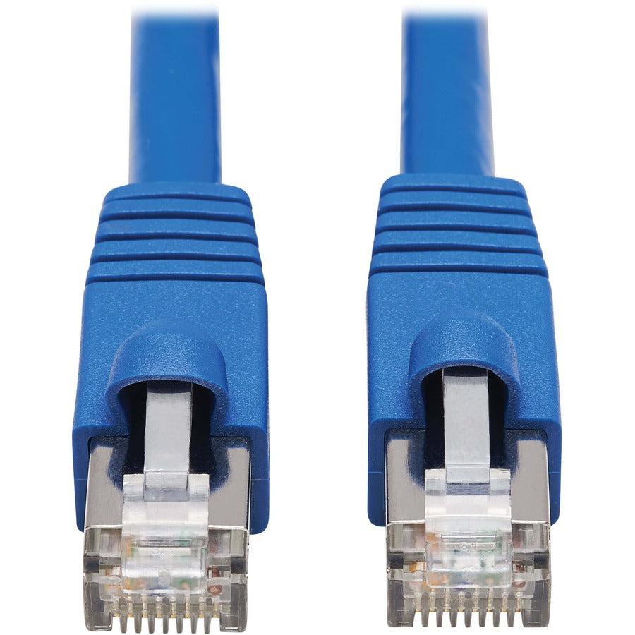 Tripp Lite N261P-003-Bl Cat6A 10G-Certified Snagless F/Utp Ethernet Cable (Rj45 M/M), Poe, Cmr-Lp, Blue, 3 Ft. (0.91 M)