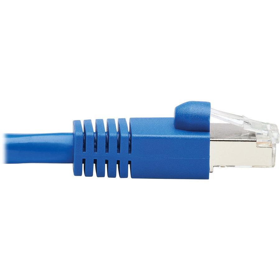 Tripp Lite N261P-003-Bl Cat6A 10G-Certified Snagless F/Utp Ethernet Cable (Rj45 M/M), Poe, Cmr-Lp, Blue, 3 Ft. (0.91 M)