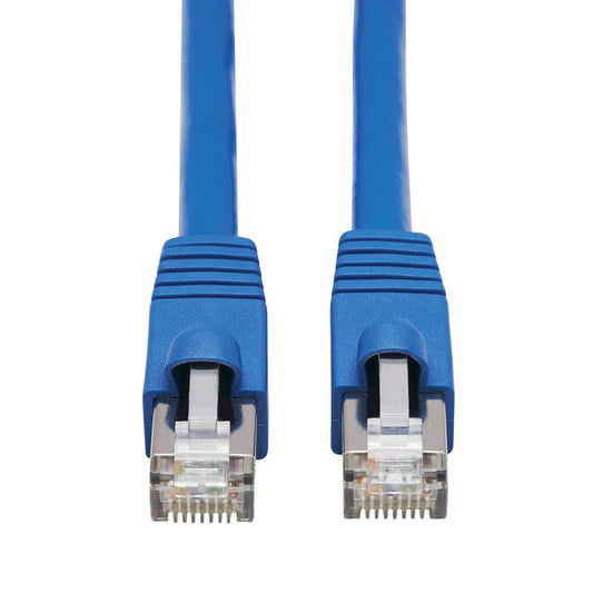 Tripp Lite N261P-010-Bl Cat6A 10G-Certified Snagless F/Utp Ethernet Cable (Rj45 M/M), Poe, Cmr-Lp, Blue, 10 Ft. (3.05 M)