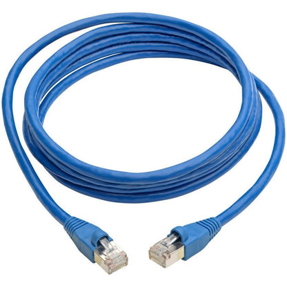 Tripp Lite N262-007-Bl Cat6A 10G Certified Snagless Shielded Stp Ethernet Cable (Rj45 M/M), Poe, Blue, 7 Ft. (2.13 M)