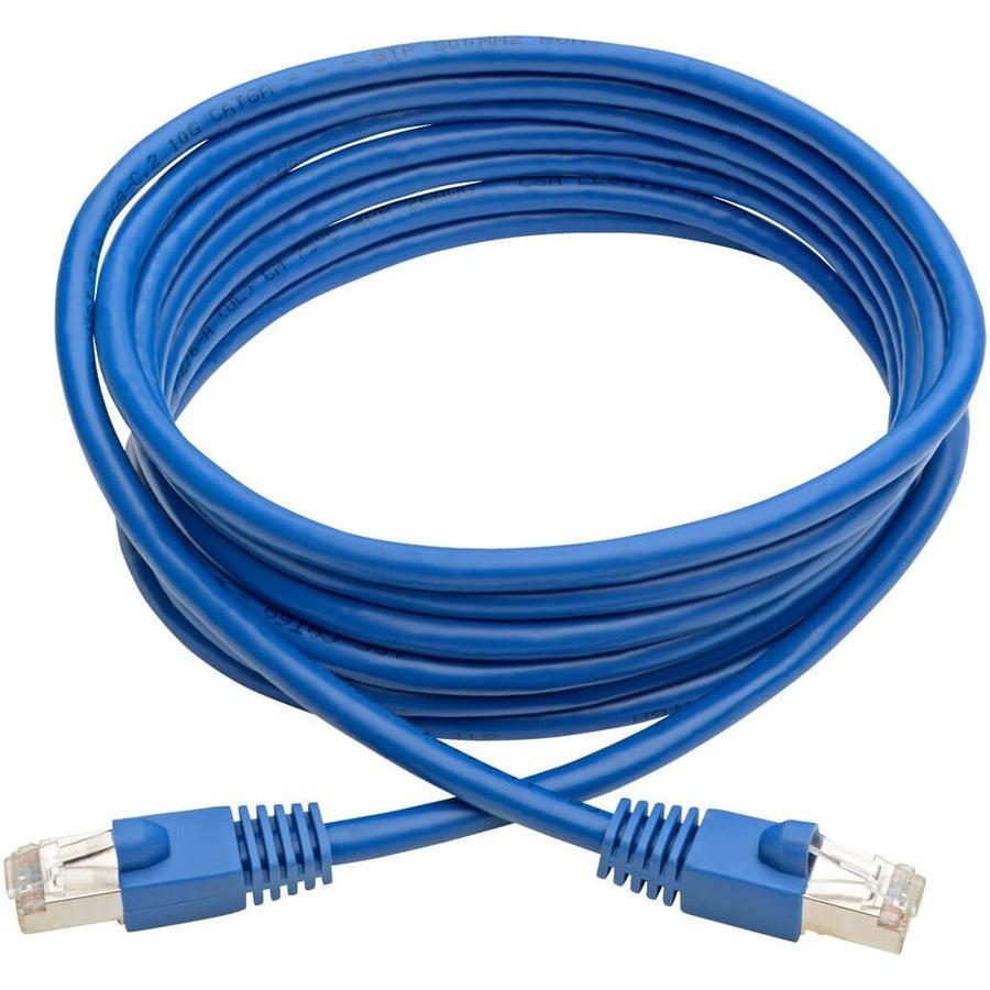 Tripp Lite N262-010-Bl Cat6A 10G Certified Snagless Shielded Stp Ethernet Cable (Rj45 M/M), Poe, Blue, 10 Ft. (3.05 M)