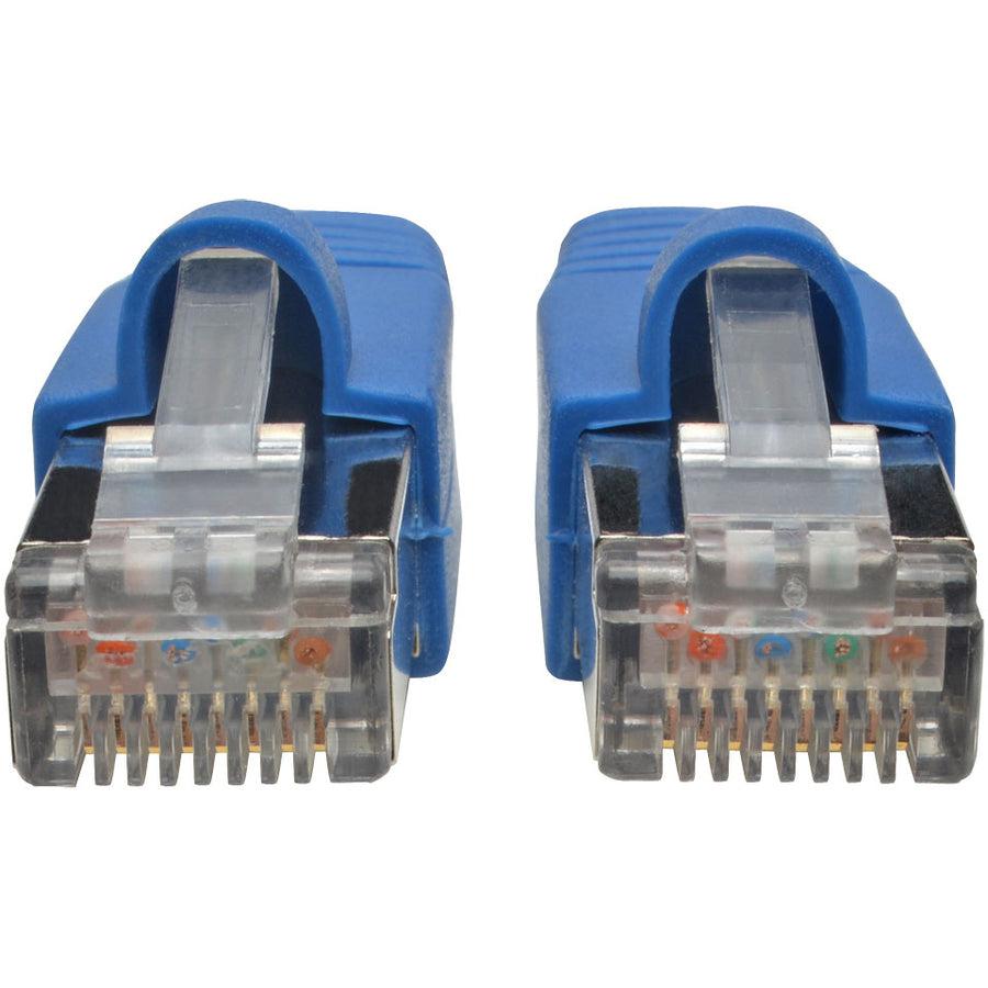 Tripp Lite N262-020-Bl Cat6A 10G-Certified Snagless Shielded Stp Ethernet Cable (Rj45 M/M), Poe, Blue, 20 Ft. (6.09 M)