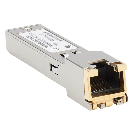 Tripp Lite N286-01Glc-Te Cisco-Compatible Glc-Te Sfp Transceiver - 10/100/1000Base-Tx, Copper, Rj45, Cat6, 328.08 Ft. (100 M)