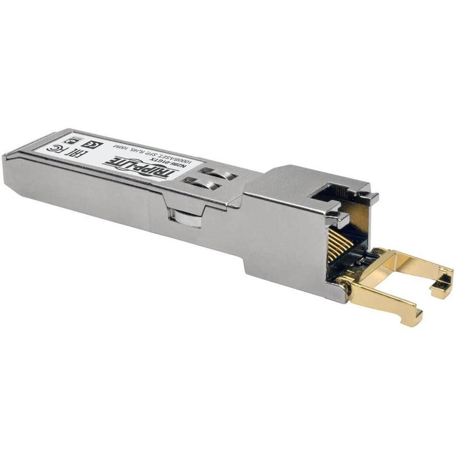 Tripp Lite N286-01Gtx Cisco-Compatible Glc-T Sfp Mini Transceiver, 1000Base-Tx Copper Rj45, Cat5E, Cat6, 328.08 Ft. (100 M)