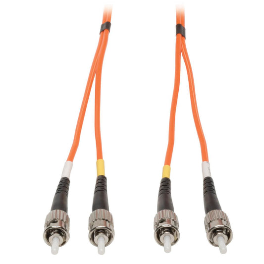 Tripp Lite N302-50M Duplex Multimode 62.5/125 Fiber Patch Cable (St/St), 50M (164 Ft.)