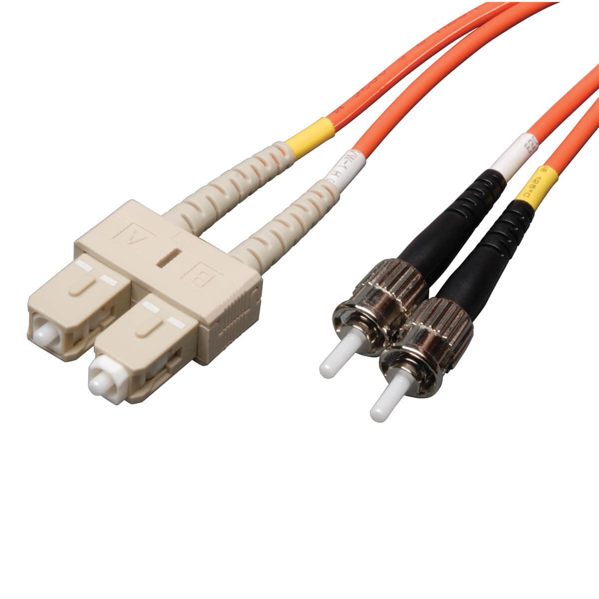 Tripp Lite N304-003 Duplex Multimode 62.5/125 Fiber Patch Cable (Sc/St), 1M (3 Ft.)