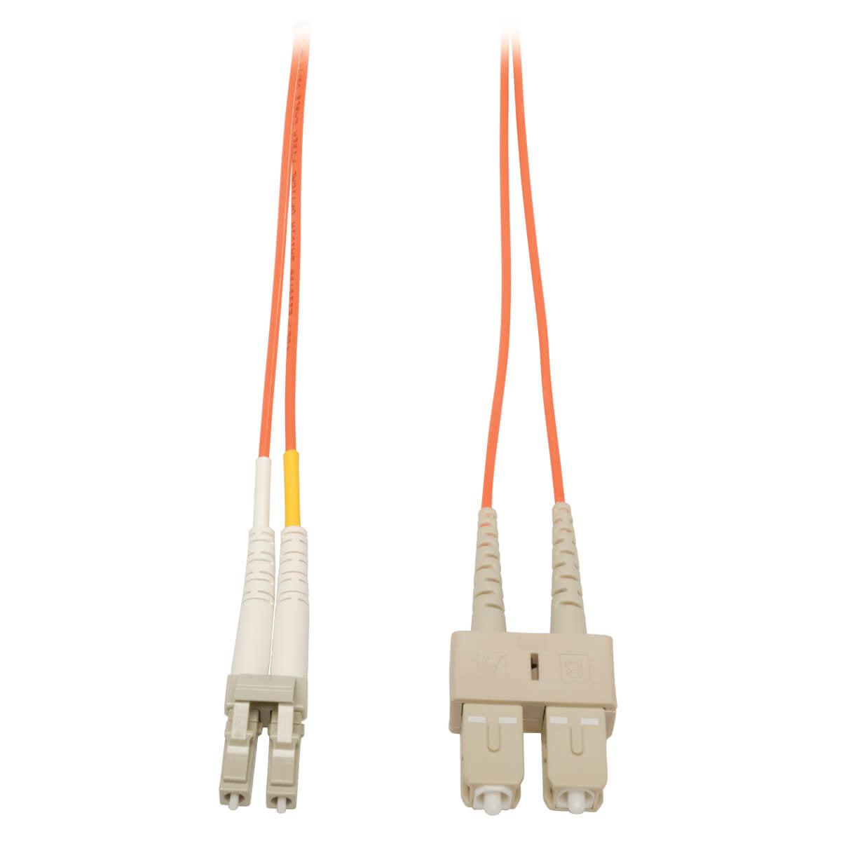 Tripp Lite N316-01M Duplex Multimode 62.5/125 Fiber Patch Cable (Lc/Sc), 1M (3 Ft.)