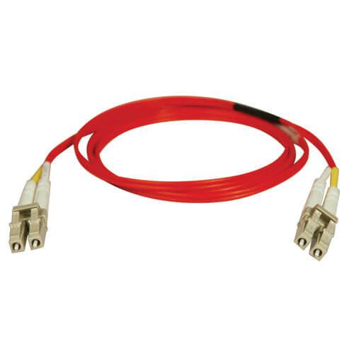 Tripp Lite N320-02M-Rd Duplex Multimode 62.5/125 Fiber Patch Cable (Lc/Lc) - Red, 2M (6 Ft.)