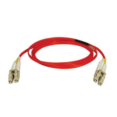 Tripp Lite N320-03M-Rd Duplex Multimode 62.5/125 Fiber Patch Cable (Lc/Lc) - Red, 3M (10 Ft.)