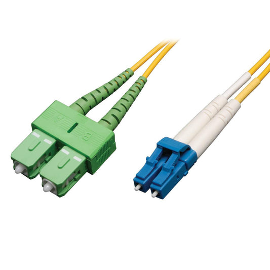 Tripp Lite N366-01M-Ap Duplex Singlemode 9/125 Fiber Patch Cable (Lc To Sc/Apc), 1M (3 Ft.)