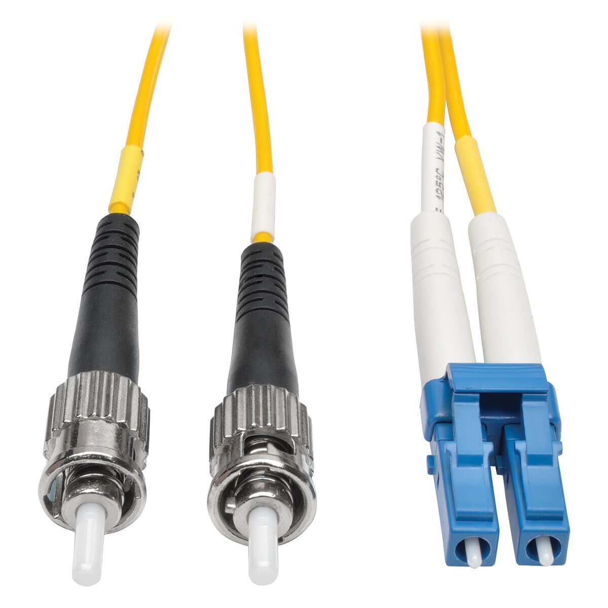 Tripp Lite N368-15M Duplex Singlemode 9/125 Fiber Patch Cable (Lc/St), 15M (50 Ft.)