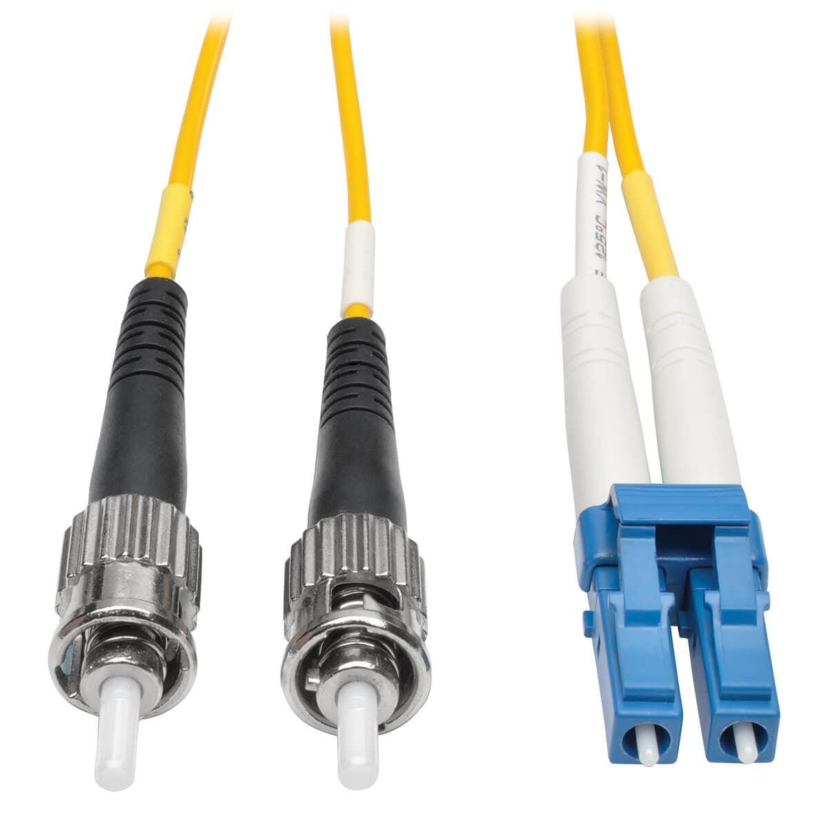 Tripp Lite N368-50M Duplex Singlemode 9/125 Fiber Patch Cable (Lc/St), 50 M (164 Ft.)