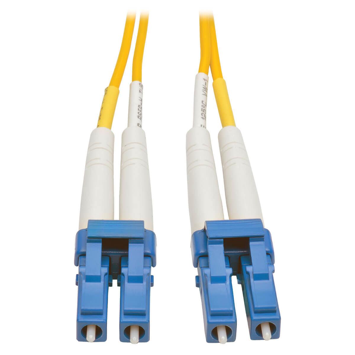 Tripp Lite N370-50M Duplex Singlemode 9/125 Fiber Patch Cable (Lc/Lc), 50 M (164 Ft.)