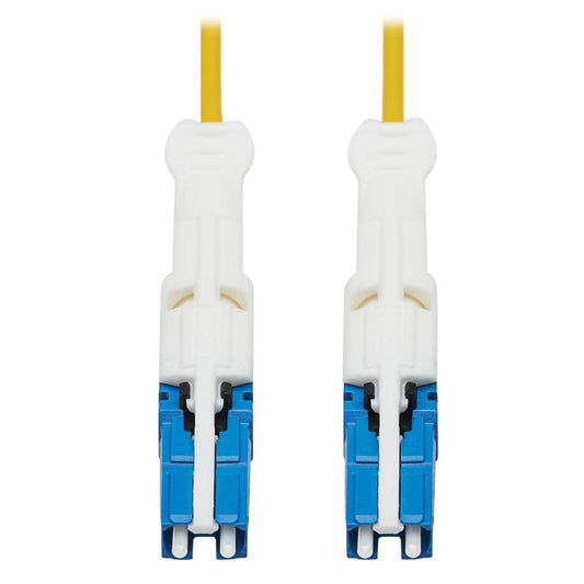 Tripp Lite N381C-03M 400G Duplex Singlemode 9/125 Os2 Fiber Optic Cable (Cs-Upc/Cs-Upc), Round Lszh Jacket, Yellow, 3 M