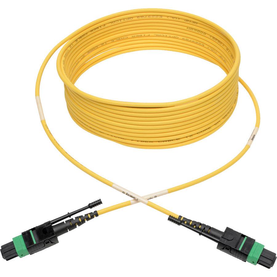 Tripp Lite N390-05M-12-Ap Mtp/Mpo (Apc) Singlemode Patch Cable (F/F), 12 Fiber, 40/100 Gbe, Qsfp+