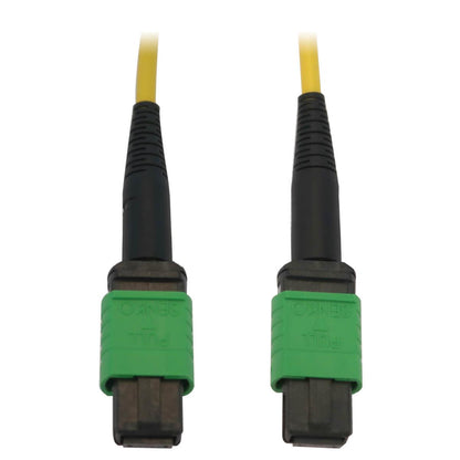 Tripp Lite N390B-01M-12-Ap 40/100G Singlemode 9/125 Os2 Fiber Optic Cable (12F Mtp/Mpo-Apc F/F), Lszh, Yellow, 1 M (3.3 Ft.)