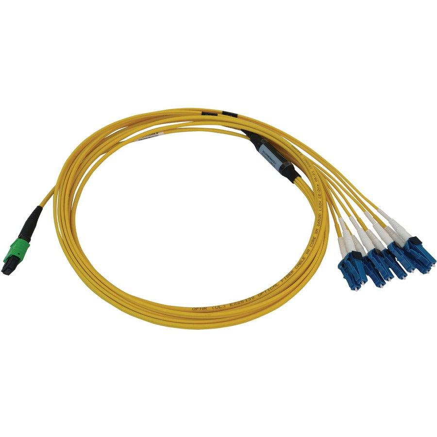 Tripp Lite N390X-03M-8L-Ap 400G Singlemode 9/125 Os2 Switchable Fiber Optic Cable (12F Mtp/Mpo-Apc