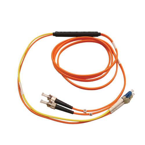 Tripp Lite N422-02M Fiber Optic Mode Conditioning Patch Cable (St/Lc), 2M (6 Ft.)