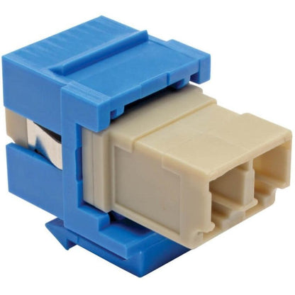 Tripp Lite N455-000-Bl-Kj Duplex Multimode Fiber Coupler, Keystone Jack - Lc To Lc, Blue