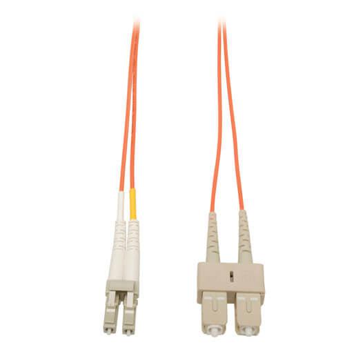 Tripp Lite N516-01M Duplex Multimode 50/125 Fiber Patch Cable (Lc/Sc), 1M (3 Ft.)