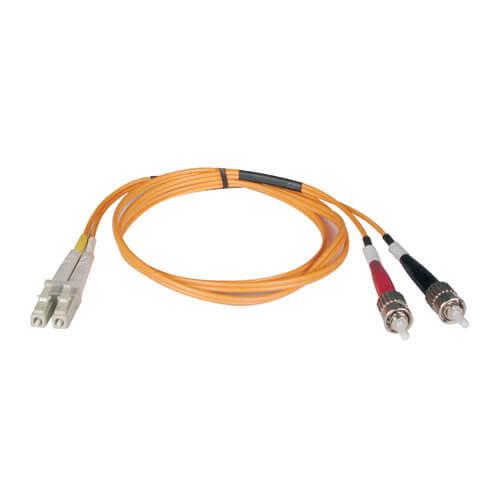 Tripp Lite N518-03M Duplex Multimode 50/125 Fiber Patch Cable (Lc/St), 3M (10 Ft.)