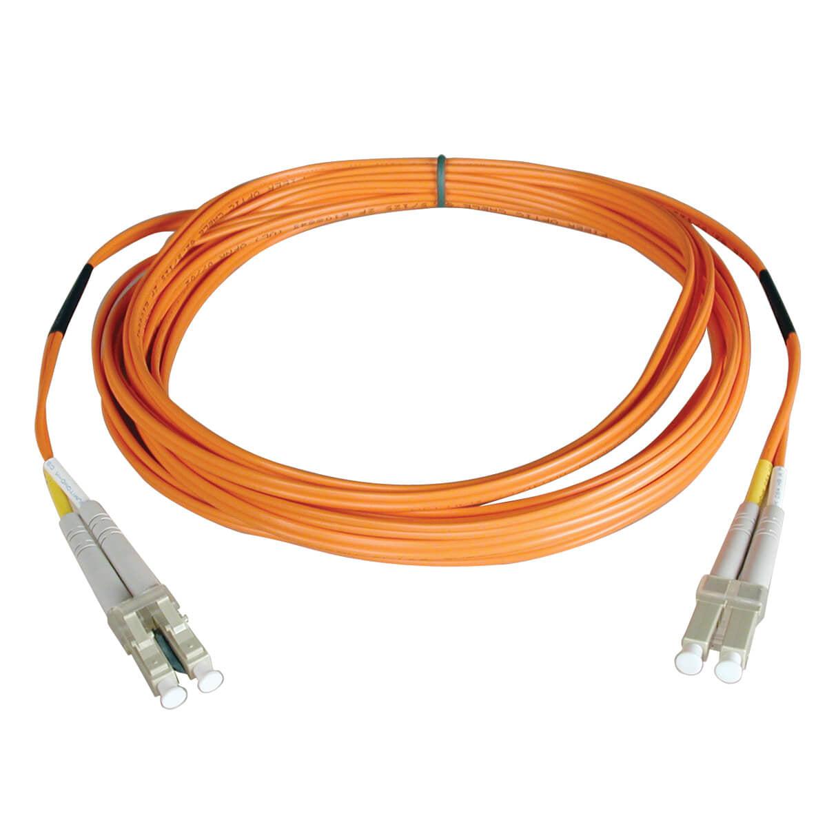 Tripp Lite N520-30M-P Duplex Multimode 50/125 Fiber Plenum Rated Patch Cable (Lc/Lc), 30M (100 Ft.)