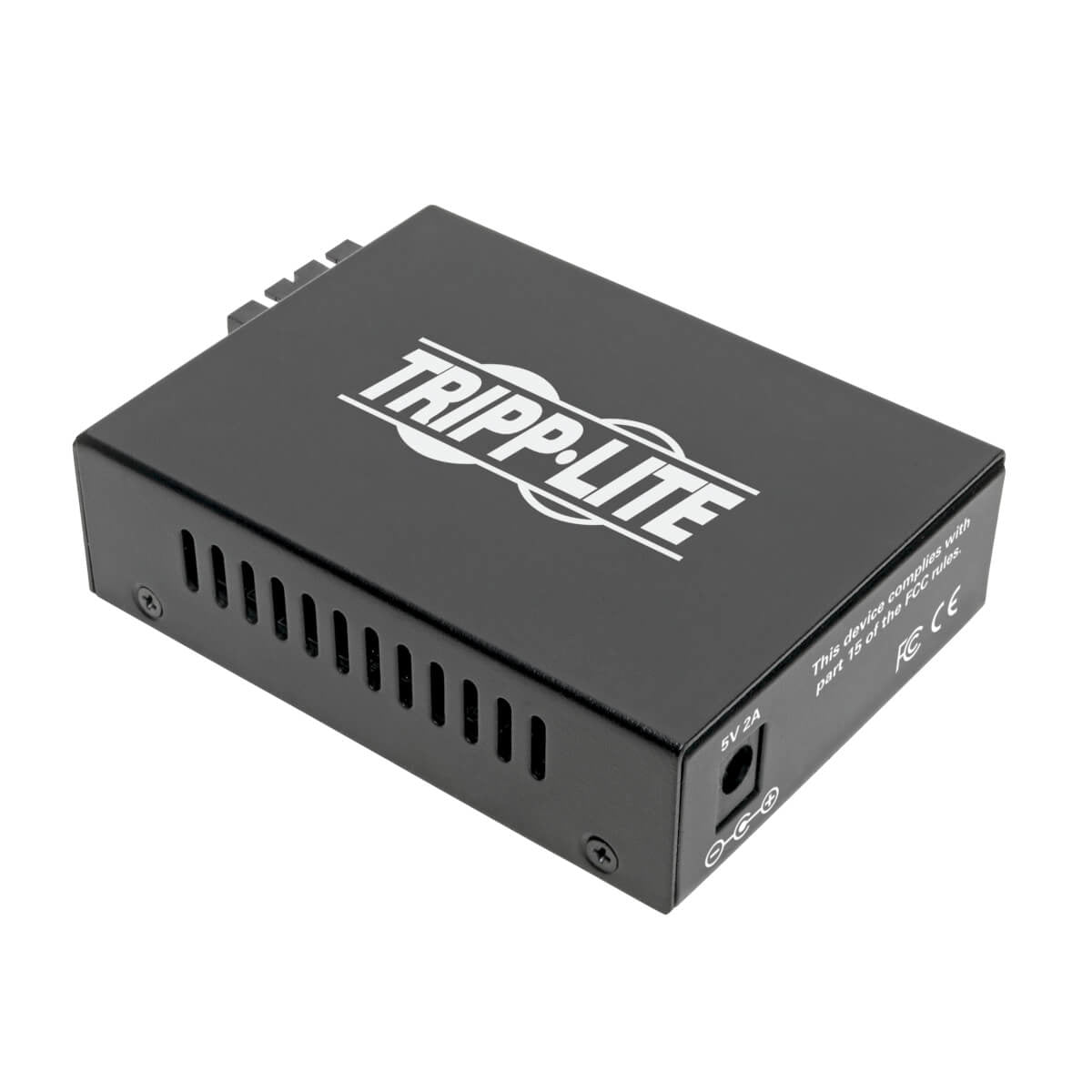 Tripp Lite N785-Int-Sc-Sm Gigabit Singlemode Fiber To Ethernet Media Converter, 10/100/1000 Sc, 1310 Nm, 20 Km (12.4 Mi.)