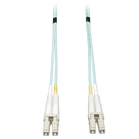 Tripp Lite N820-03M 10Gb Duplex Multimode 50/125 Om3 Lszh Fiber Patch Cable (Lc/Lc) - Aqua, 3M (10 Ft.)