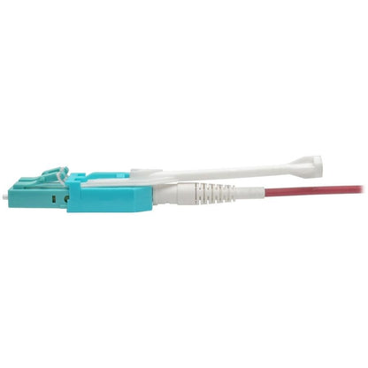 Tripp Lite N821-03M-Mg-T 10G Duplex Multimode 50/125 Om4 Lszh Fiber Optic Cable (Lc/Lc), Push/Pull Tabs, Magenta, 3 M