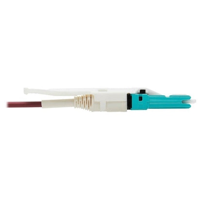 Tripp Lite N822C-01M-Mg 400G Duplex Multimode 50/125 Om4 Fiber Optic Cable (Cs-Pc/Cs-Pc), Round Lszh Jacket, Magenta, 1 M