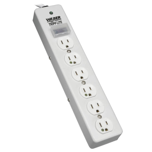 Tripp Lite Not For Patient-Care Rooms - Ul1363 Hospital-Grade Surge Protector With 6 Hospital-Grade Outlets, 15 Ft. Cord, 1050 Joules