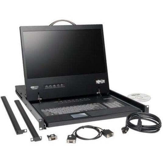 Tripp Lite Netcontroller 8-Port 1U Rack-Mount Console Kvm Switch With 19-In. Lcd